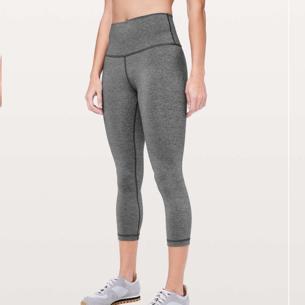 lululemon wunder under crop high rise luxtreme 21”